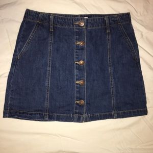 Forever 21 Jean Skirt
